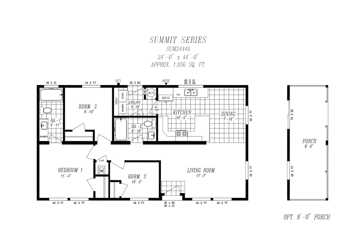 Floor Plan Detail - The Housing Mart Inc
